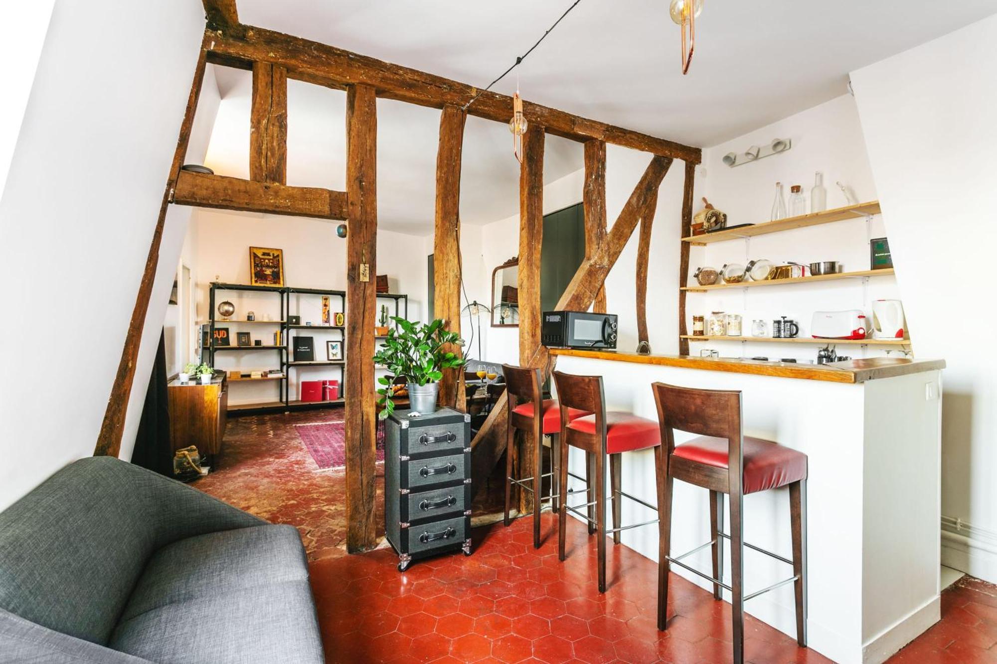 Central Paris 1Br Cozy Apartment Exterior photo